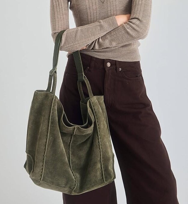 The Sak Los Feliz Large Tote Bag - Woman's Purse For Everyday, Travel, Beach Bag - Roomy Handbag With Shoulder Bag Strap